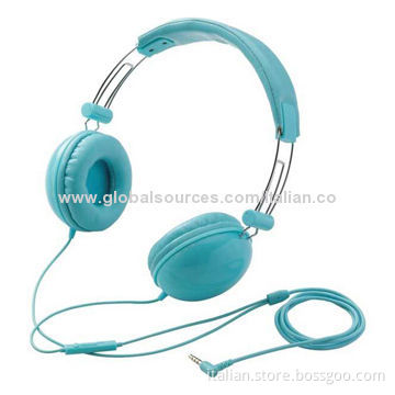 Green Color Popular Mobile Phone Headphones with Microphone, Perfect Sound Quality